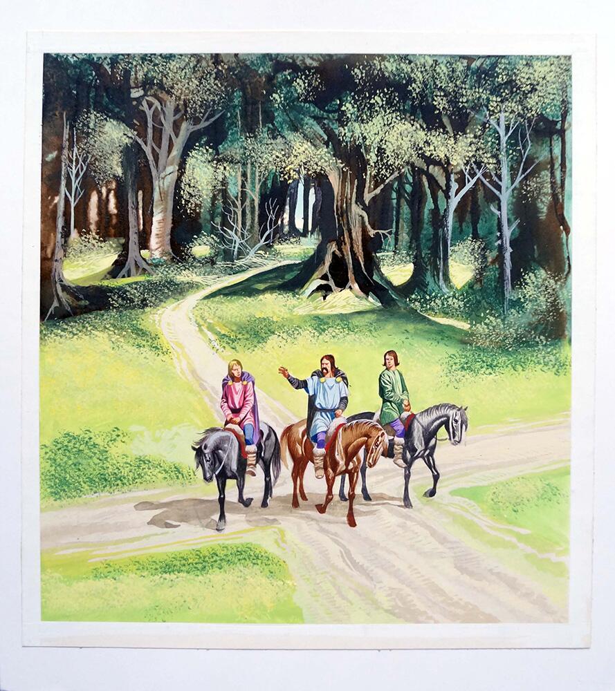 Magic Apples - Crossroads art by Ron Embleton