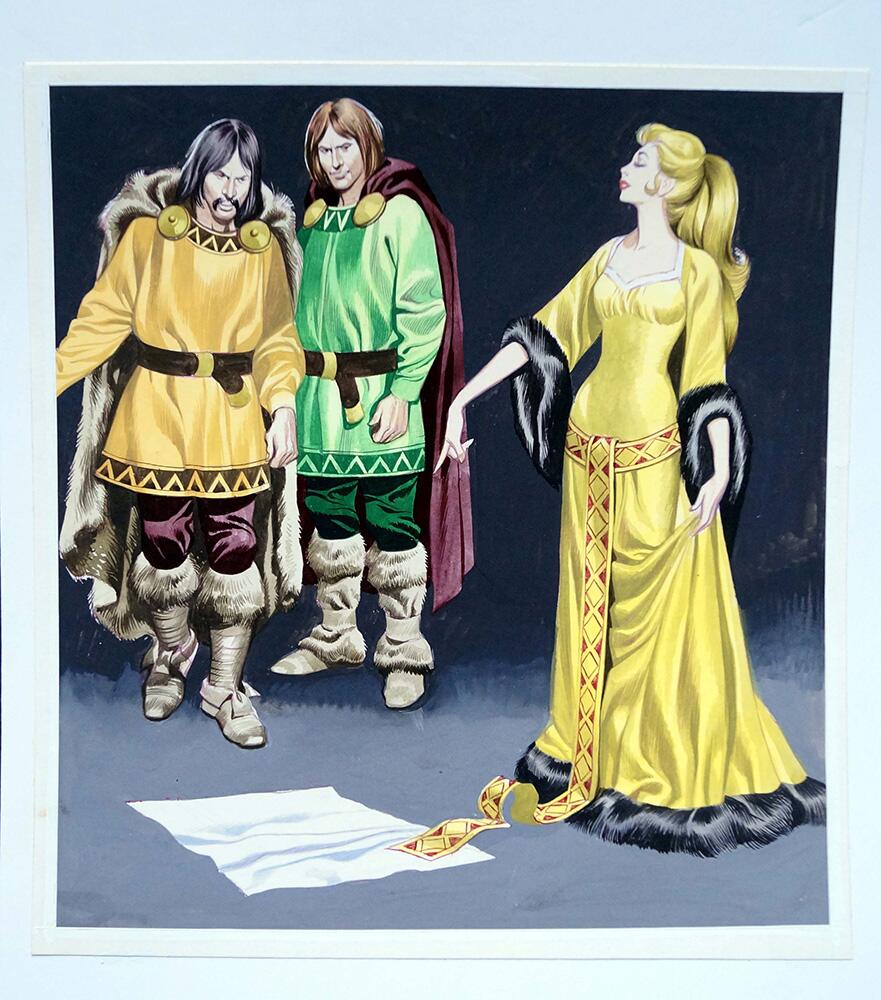 Magic Apples - Let's Dance art by Ron Embleton