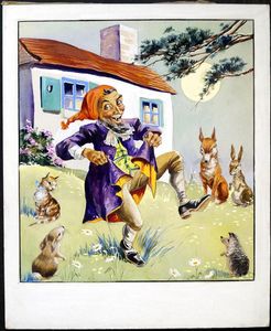 Rumpelstiltskin: Getting Jiggy With It art by E V Abbott