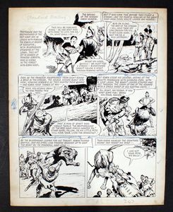 Robin Hood: The Sun: 31st October 1958 art by Cecil Doughty