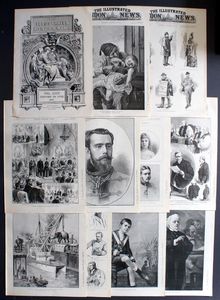 Illustrated London News: Covers Bundle #2 (11 pages) art by Various Artists