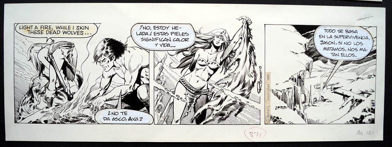 Axa Daily Strip #487 art by Enric Badia Romero