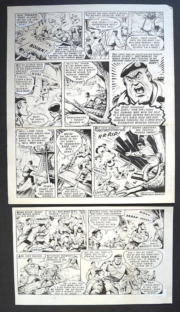Captain Hurricane: Maggot Mishaps art by R. Charles Roylance