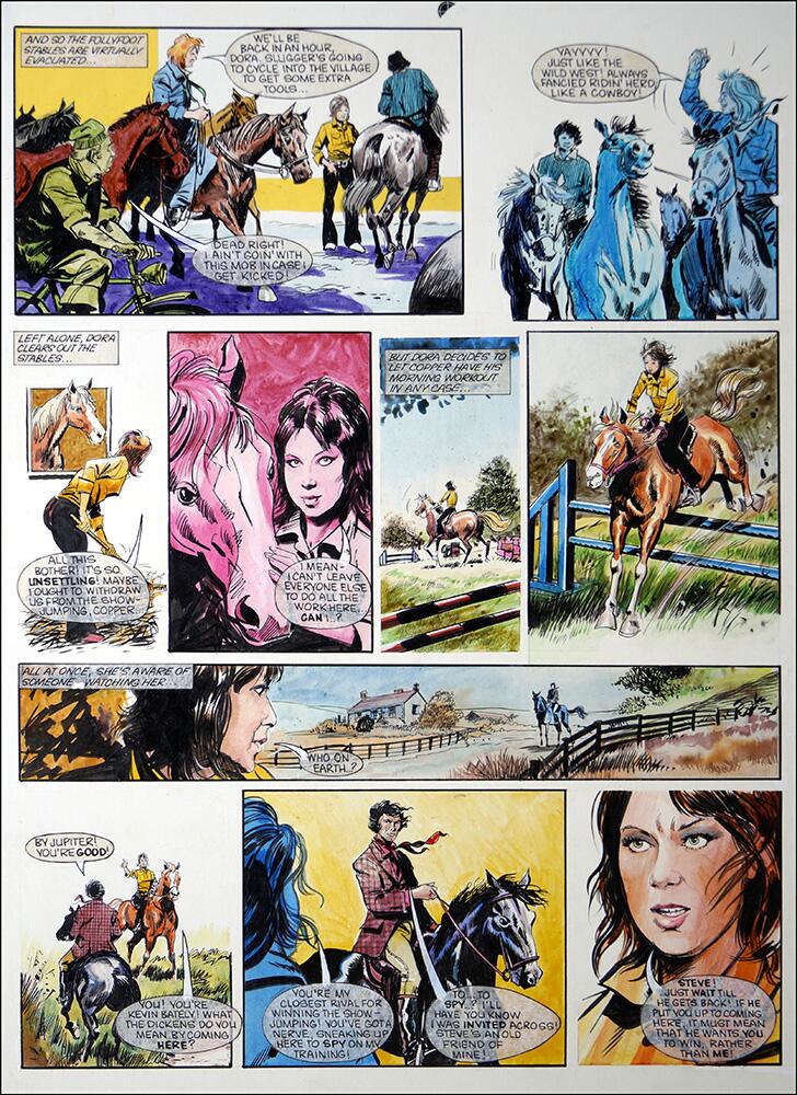 2nd page of story art by Martin Asbury