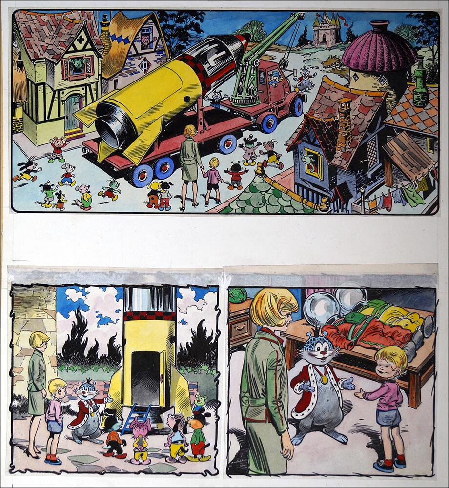 Edward and the Jumblies - Blast Off (THREE pages) art by Jesus Blasco