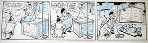 The Flutters daily strip F02 art by Neville Colvin