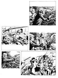 The Last of the Mohicans 4 art by Cecil Doughty