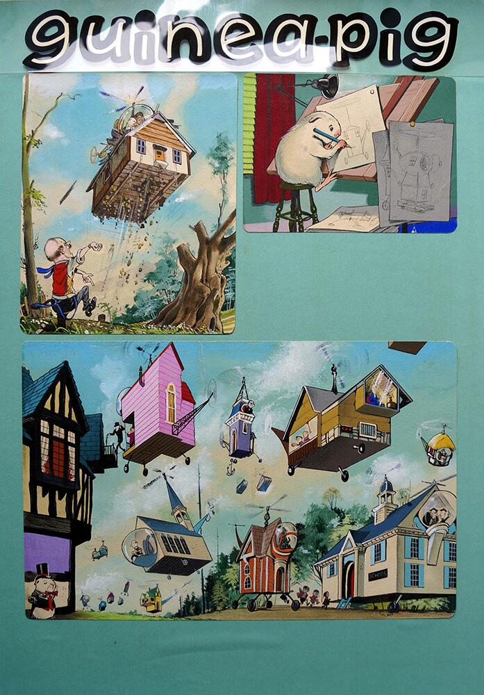 Page 2 art by Gordon Hutchings