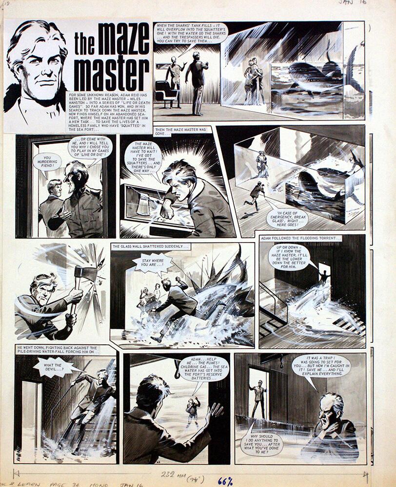 Maze Master 4 art by Bill Lacey