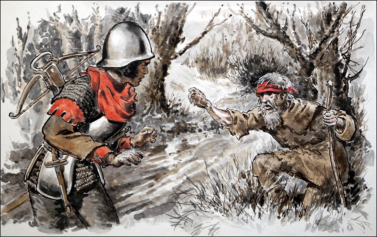 Pals - Merrie Olde England - The Beggar art by Mike Hubbard