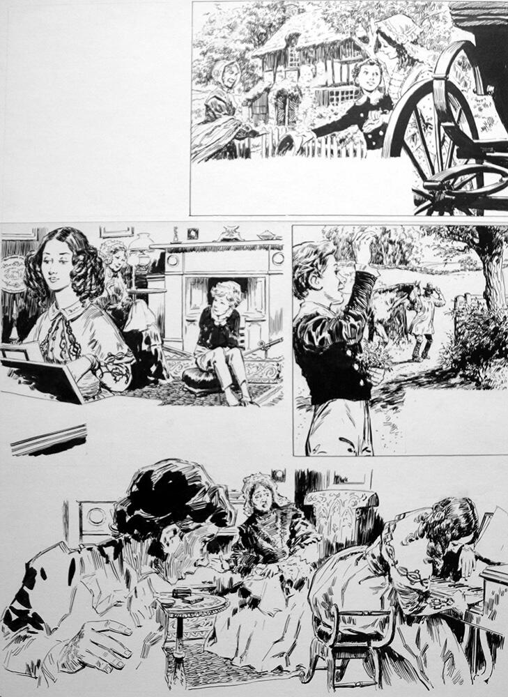 Oliver Twist - A New Life art by Bill Lacey