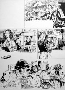 Oliver Twist - A New Life art by Bill Lacey