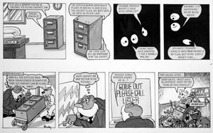 Danger Mouse: In The Dark art by Andy Lanning