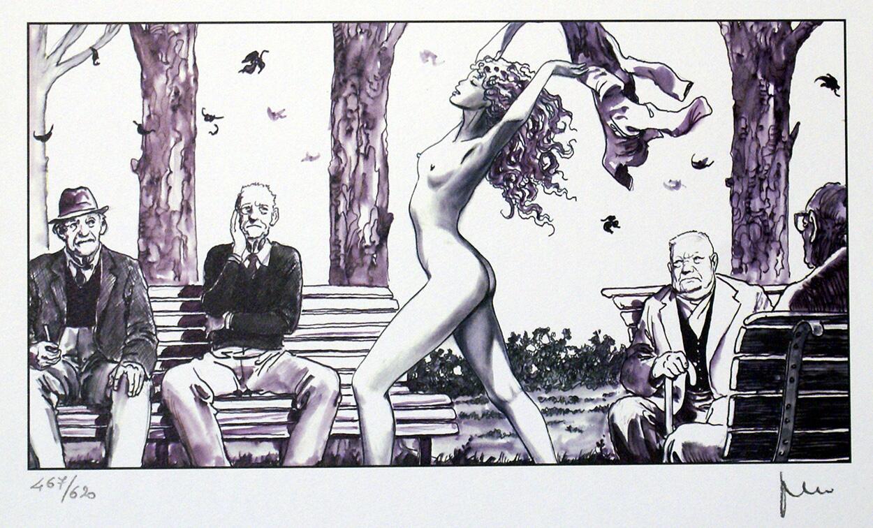 Revoir les étoiles 3 art by Milo Manara