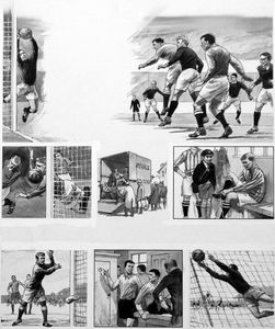 The Story of Soccer 2 art by Ralph Bruce