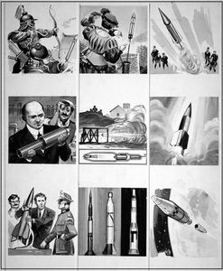 Rockets Through The Ages art by Angus McBride