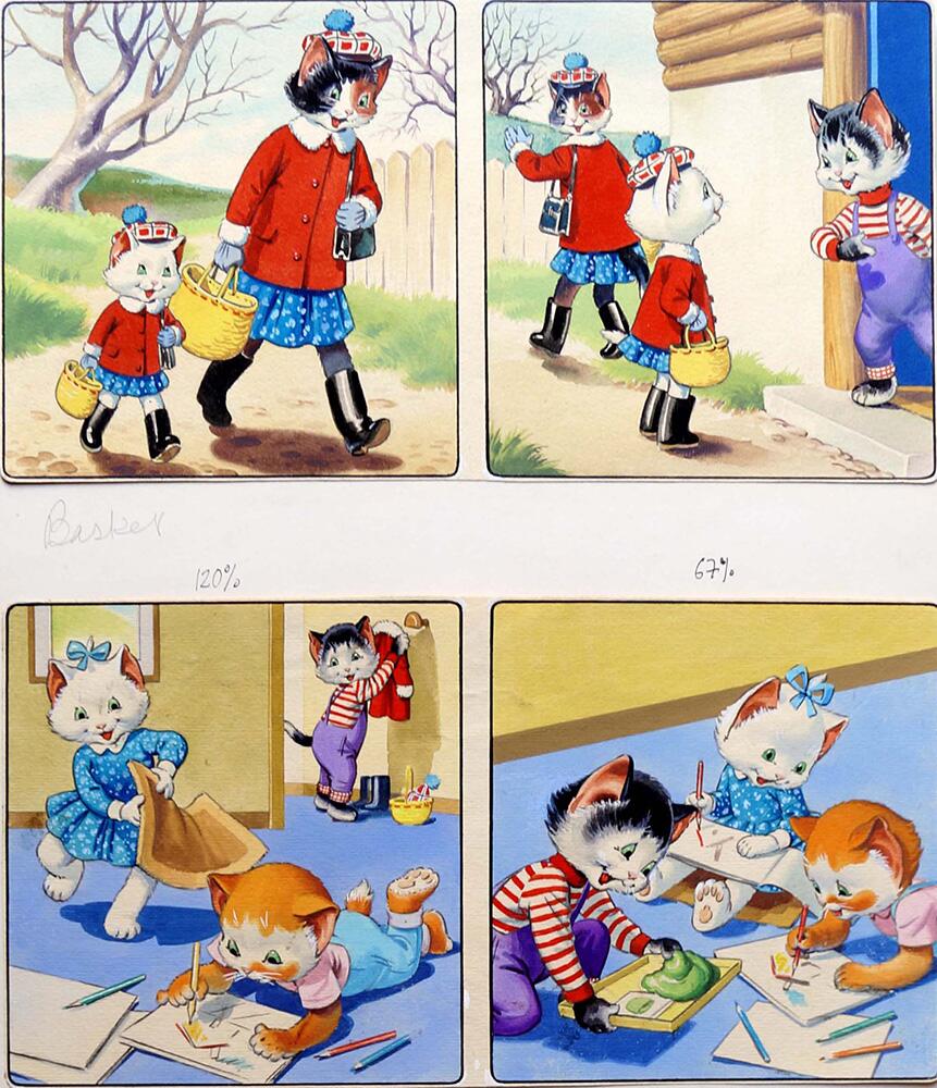 Num Num - Play Date (TWO pages) art by Gordon Hutchings