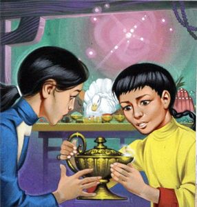 Aladdin The Lamp art by Angus McBride