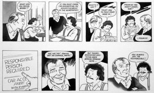 Cannon & Ball: Job art by Bill Titcombe