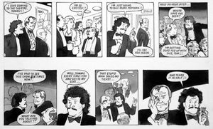Cannon & Ball: Theatre art by Bill Titcombe