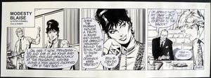 Modesty Blaise Daily Strip #8489 art by Enric Badia Romero