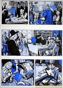The Black Tulip - Evil Triumphant? art by Tony Weare