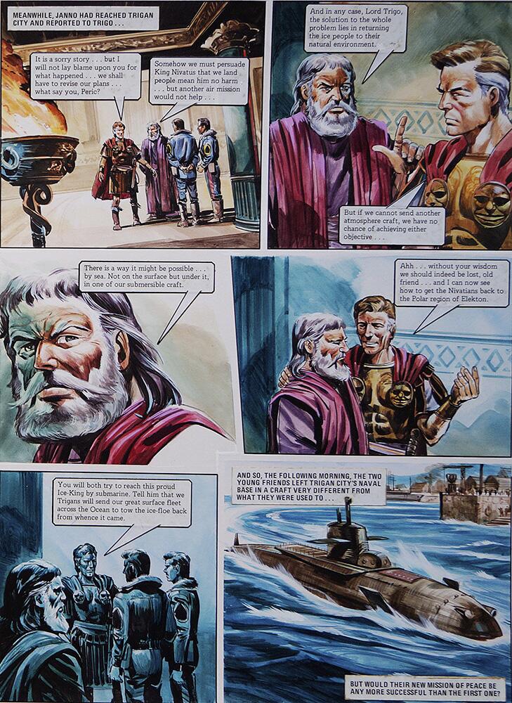 Right Hand Page art by Gerry Wood