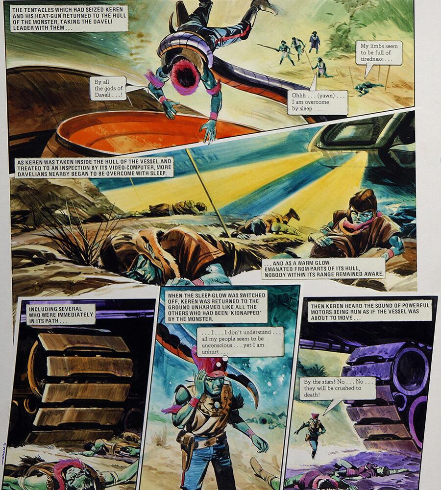 Left Hand Page art by Gerry Wood