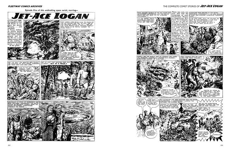 Fleetway Comics Archives: COMPLETE JET-ACE LOGAN