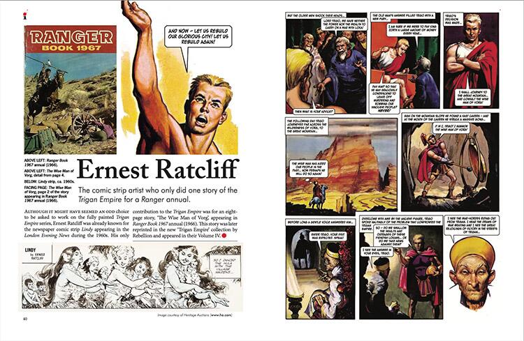 Ernest Ratcliff, The Trigan Empire Artists' Special (Illustrators Special #17)