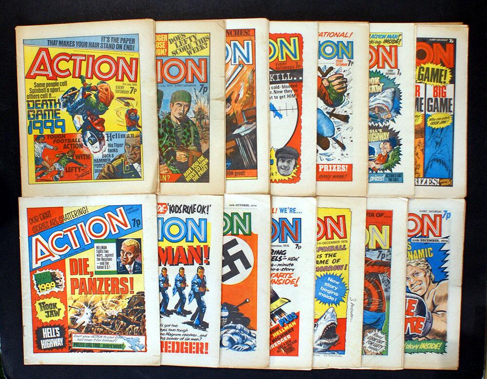 Action Comics: 28th February to 26th June 1976 + Summer Special (14 Issues) by Various