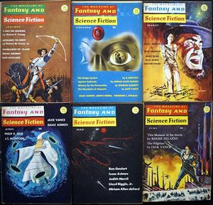 Fantasy & Science Fiction: 1966 - Volume 30, #1 - #6 (6 issues)