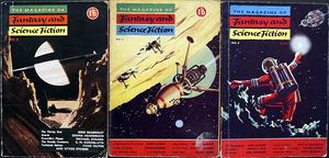 Fantasy and Science Fiction (UK): Volume I, #2 - #4 (1953 - 1954) (3 issues)