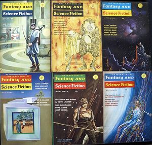 Fantasy & Science Fiction: 1968 - Volume 35, #1 - #6 (6 issues)