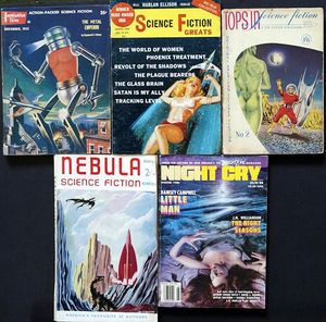 Assorted Sci-Fi Magazines: Collection 6 (UK & USA: 5 issues)