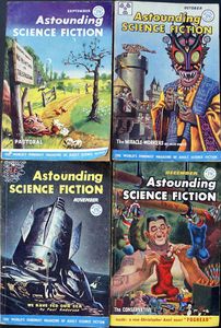 Astounding SF (UK) 1958 - Set 3 (4 issues)