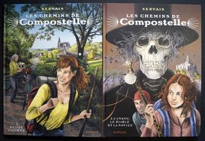 Les Chemins De Compostelle (The Paths of Compostela) (French edition) by Jean-Claude Servais