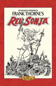 cover, Frank Thorne's Red Sonja: Art Edition Volume 1