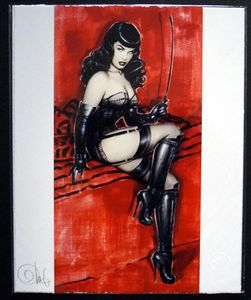 Bettie Page: Movie Poster art by Olivia (de Berardinis)