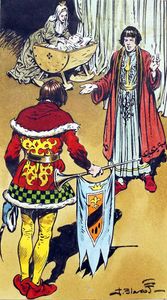 Sleeping Beauty: The Announcement art by Jesus Blasco