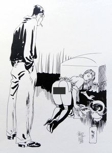 Cleaning Up art by Jordi Bernet