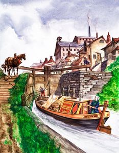 Canal Story art by Peter Jackson