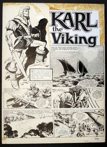 Karl The Viking: 8th December 1962 (Page 1) art by Don Lawrence