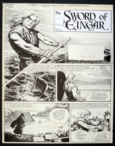 Karl The Viking: 19th November 1966 (Page 1) art by Don Lawrence