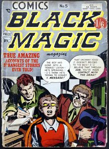 Black Magic #5 (British Edition) by Joe Simon