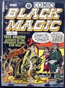 Black Magic #4 (British Edition) by Joe Simon