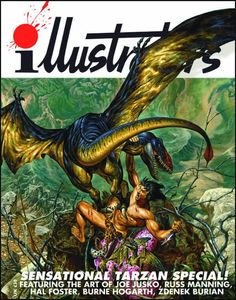 The Art of Tarzan (Illustrators Special #15) by Various, including Joe Jusko, Bill Stout, Edgar Rice Burroughs