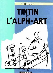 Tintin et L'Alph - Art by Hergé
