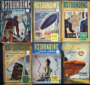 Astounding SF (UK) 1940 - 1944 (UK: 6 issues)