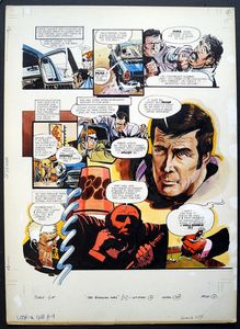 The Six-Million Dollar Man: Episode 4 Page 2 art by Martin Asbury